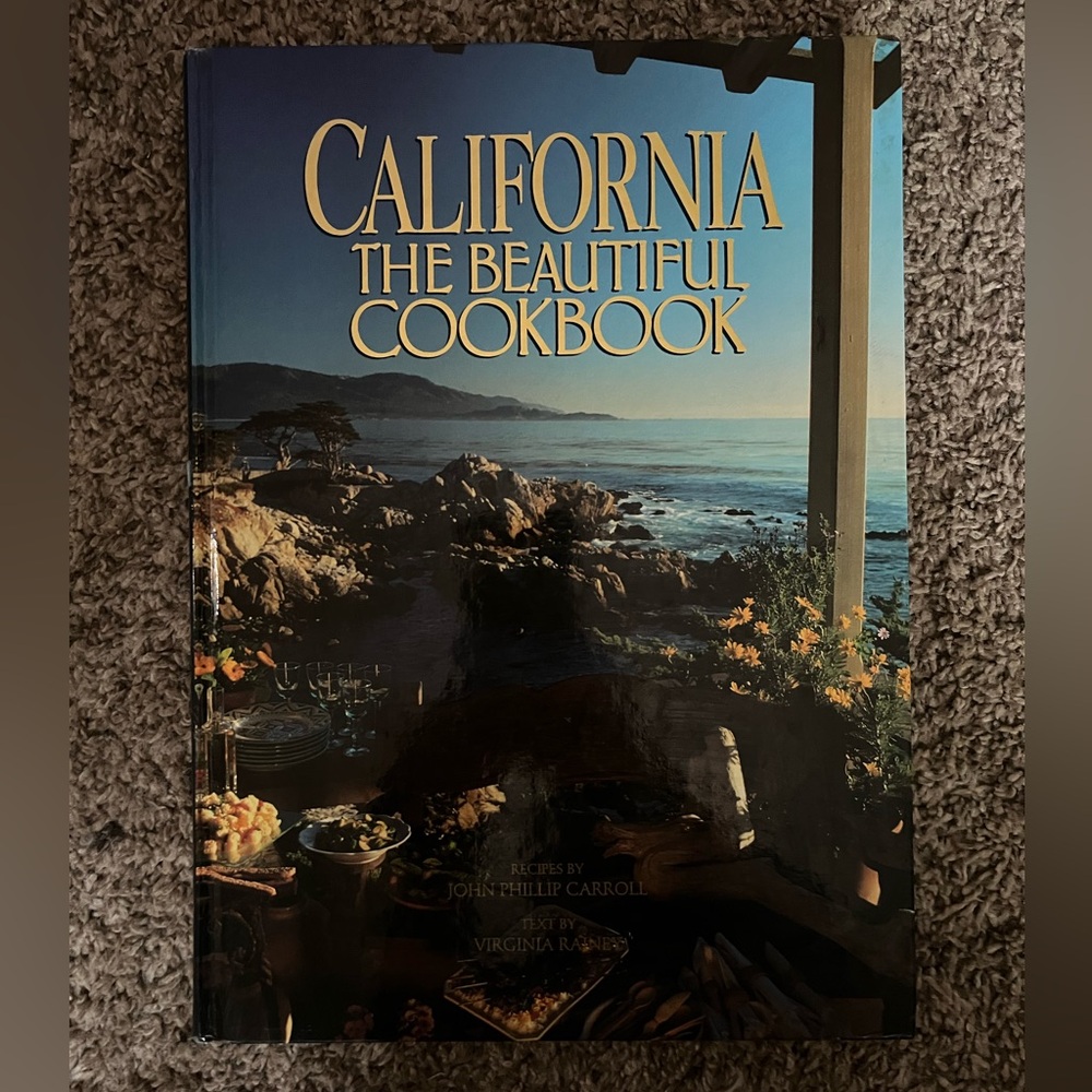 California The Beautiful Cookbook - GIANT Book